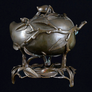 Lư hình trái đào