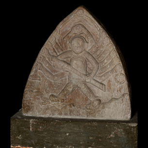 Phù điêu hình lá đề